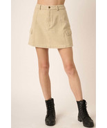 Mittoshop Cargo Mini Skirt with Side Pockets - $48.41