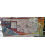 Oklahoma State Highway Laminated Wall Map - $63.49 CAD