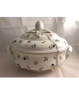 Villeroy &amp; Boch Petite Fleur Large Oval Soup Tureen with Lid - £98.46 GBP