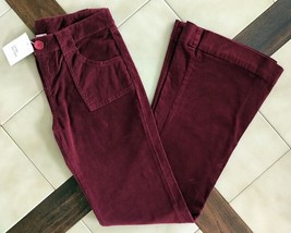 SPLENDID Cranberry Stretch Cotton Corduroy Flare Leg Pants/Jeans (14) NOS - $29.30