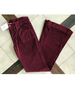 SPLENDID Cranberry Stretch Cotton Corduroy Flare Leg Pants/Jeans (14) NOS - $40.07 CAD