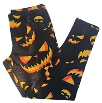 No Boundaries Halloween Spooky Pumpkins Ankle Length Leggings Jr Womens Small - £4.99 GBP