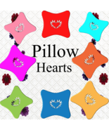 Color Pillows8-Digital Clipart-Art Clip-Heart-Gift Cards-Banner-Gift Tag... - $37.17 MXN