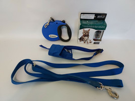 Frisco Nylon Tape Reflective Retractable Dog Leash Pet Muzzle Pet USB Collar - £24.51 GBP