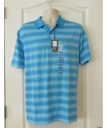 Greg Norman Performance Short Sleeve Polo Blue (BOBL)Men&#39;s Sz L-XXL NWT ... - $456.13 MXN