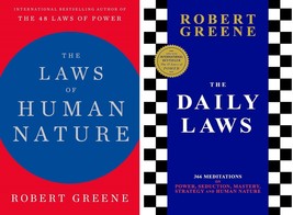 Robert Greene 2 Books Set: The Laws of Human Nature &amp; the Daily laws (English) - £15.52 GBP