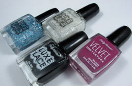 Sally Hansen Luxe Lace, Patent Gloss, Velvet Texture Nail Color/Polish - £2.30 GBP+