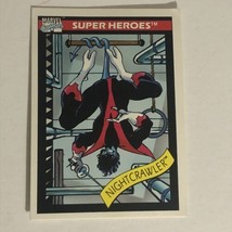 Night Crawler Trading Card Marvel Comics 1990  #38 - £1.54 GBP