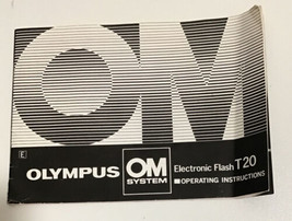 Olympus Camera OM System Electronic Flash T20 Instruction Manual (EN) 71... - $9.80