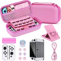 Younik Switch Oled Accessories Bundle, 16 In 1 Accessories Kit, Switch Game Case - £29.56 GBP