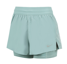 Nike Swift Dri-FIT Mid Rise 2IN1 Running Shorts Women&#39;s Pants AsiaFit HJ... - $74.31