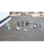 9 Lincoln Logs Metal Figures &amp; 2 Geese - $29.95