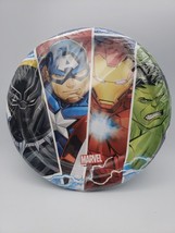 Marvel Avengers Party Plates 6.75&quot; 8ct Birthday Captain America Iron Man Hulk - £6.72 GBP