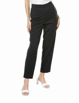 St. John tech jersey cropped ecru grid print pants size XL - $482.27 CAD