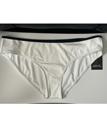 Juniors NoBo No Boundaries White Ribbed Swim Bottoms Size XL X-Large  15... - £4.64 GBP