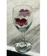 Valentines Wine Glass Be Wine Heart Red Valentine Day Stem 10 Ounce Nove... - $13.37