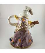 Elvis Presley Bunny Rabbit Ceramic Water Pitcher Large Vintage Fitz &amp; Fl... - $290.28 CAD