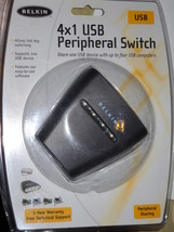 Belkin USB 4X1 PERIPHERAL SWITCH (F1U401)  - $9.75