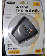 Belkin USB 4X1 PERIPHERAL SWITCH (F1U401)  - £7.19 GBP