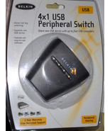 Belkin USB 4X1 PERIPHERAL SWITCH (F1U401)  - $13.30 CAD