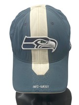Seattle Seahawks Hat NFC West Fitted Cap Authentic Sideline BLEMISHES - £8.69 GBP