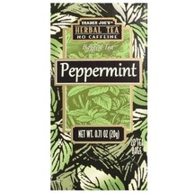 Trader Joe&#39;s Herbal No Caffeine Peppermint Bag Tea 20 Tea Bags - $130.29 MXN