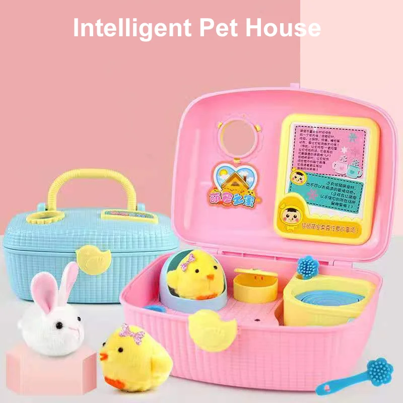2021Electronic Pet Chicken Cute Children Toys Electronic Chick Pets Chicken - £38.99 GBP+