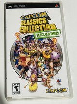 Capcom Classics Collection Reloaded - Complete Sony PSP Game CIB - £20.61 GBP