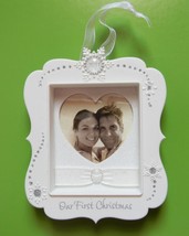 Christmas Ornament Photo Picture Frame 1st Christmas 2011 Together Hallmark - £13.22 GBP