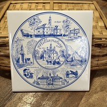 The Capitol - Colonial Williamsburg, VA - Trivet Tile Wall Hanger Art 6x... - $11.30
