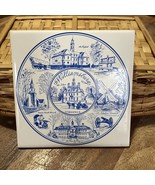 The Capitol - Colonial Williamsburg, VA - Trivet Tile Wall Hanger Art 6x... - $11.30