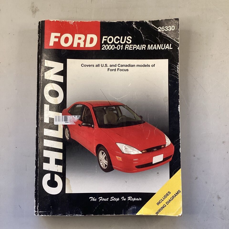 Chilton Ford Focus 2000-01 Repair Manual #26330 - £11.07 GBP