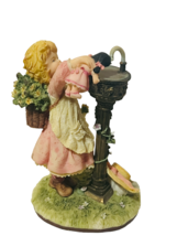 Lauras Attic Figurine Enesco birthday gift vtg sculpture Dolly Needs Drink doll - £54.49 GBP