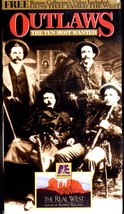 Outlaws The Ten Most Wanted - VHS - $5.85