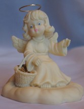 Studio Heavenly Angels Basket Full Of Love By Tom Rubel 1994 Figurine - £14.87 GBP