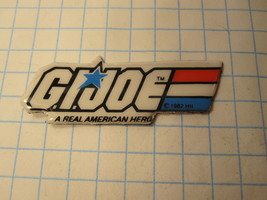 1982 G.I. Joe Cartoon Series Refrigerator Magnet: Logo - $5.00