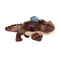 Mascot Factory TCU Horned Frogs Plush 12&quot; New Brown Texas Christian Univ... - £13.65 GBP