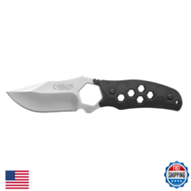 Camillus Comb 7.25" Clip Point 420 Stainless Steel Fixed Blade Knife Sheath - $45.82