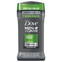 Dove Men+Care Antiperspirant Stick Extra Fresh 2.7 oz, Twin Pack - $32.99