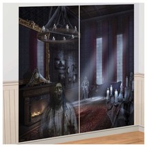 Dark Manor Scene Setter® Wall Decorating Kit Haunted Mansion - £6.32 GBP