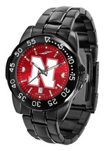 Nebraska Cornhuskers Ncaa Licensed Men Fantom Anochrome Watch and Dog Tag - £71.97 GBP