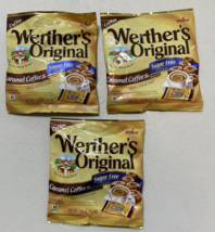 Werther&#39;s Sugar Free Caramel Coffee Hard Candies 1.46oz Bag (3 Bags) - $9.32