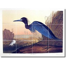John Audubon Birds Painting Ceramic Tile Mural BTZ00289 - £94.36 GBP+
