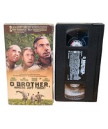 O Brother Where Art Thou VHS Tape Coen Brothers George Clooney 2000 - €8,52 EUR