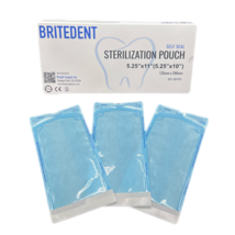 BRITEDENT Self Seal 5.25 x 11 Sterilization Pouches 200/Bx BSI-1152 - £9.77 GBP
