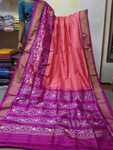 sambalpuri Odisha Upgrade Your Ethnic Wardrobe with New Pure Ikat Silk Sarees Sa - $359.00