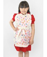 Little Girls Cupcake Sprinkles Apron One Size Fits Ages 2-10 - £16.48 GBP