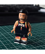 NBA Superstar Devin Booker Minifigure Phoenix Suns Booker Collectable Mini Block - $39.00