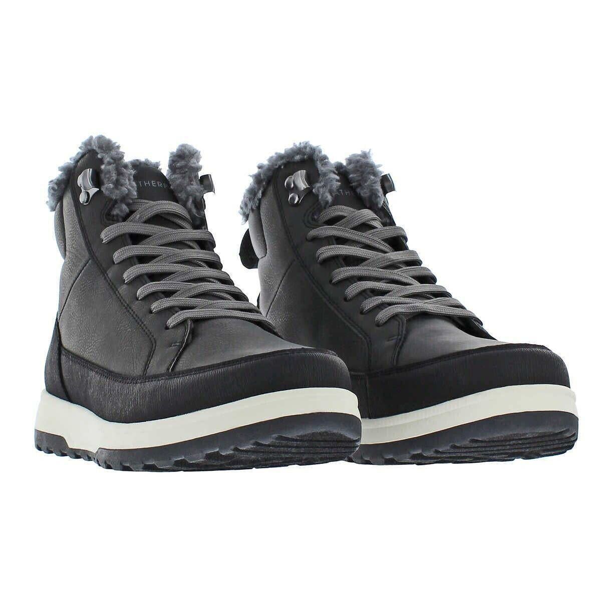 Primary image for Weatherproof Men's Logjam Size 8, Lace-Up Sneaker Boot, Dark Gray