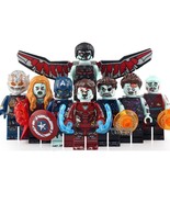 8pcs Marvel Zombies Captain America Iron Man Hawkeye Scarlet Witch Minif... - $17.99